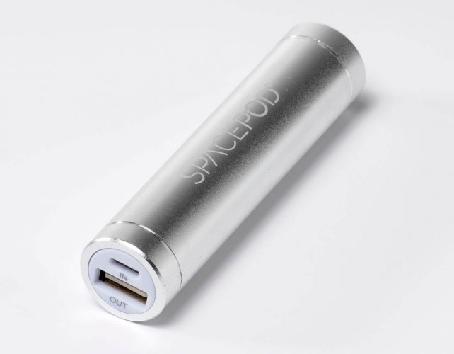 Spacepod Portable Charger 2600 mAh